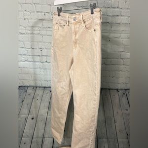 American Eagle Cream Jeans | Sz 6